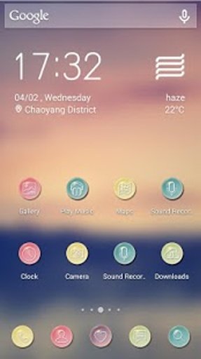 Solo Launcher Bubble Theme截图3