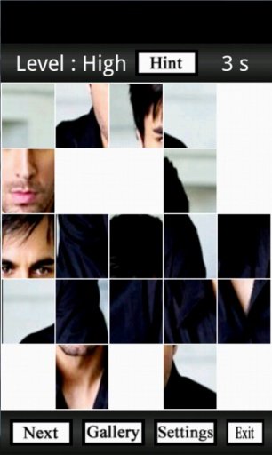 Enrique Iglesias Puzzle Slider截图1