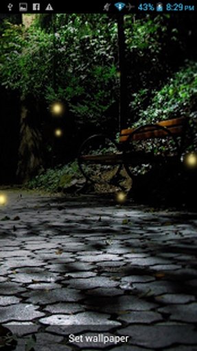 Fireflies Live Wallpaper 2015截图10