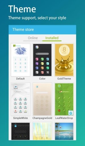 HI AppLock ( Steel Theme )截图5