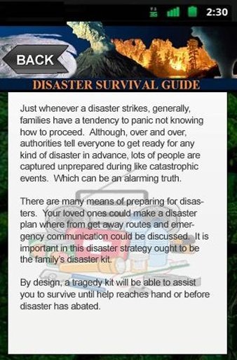 Disaster Survival Guide App截图10