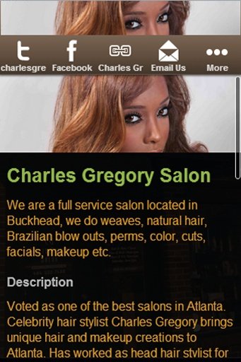 Charles Gregory Salon截图2