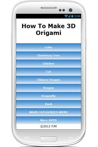 How To Make 3D Origami截图5
