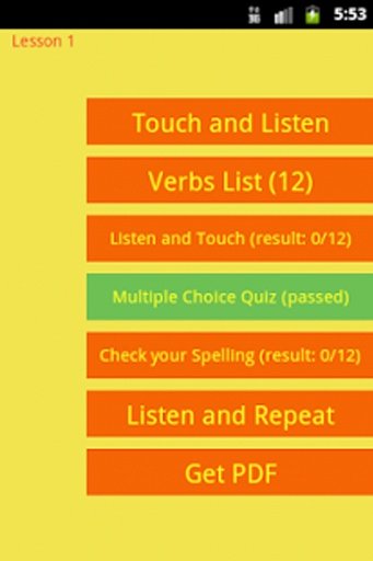 English Irregular Verbs 1 - 3截图8