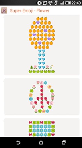 Flowers Super Emoji截图3