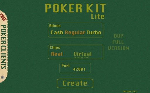 Poker Kit Dealer Lite截图1