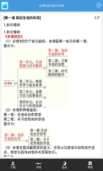 高中政治必修4截图8