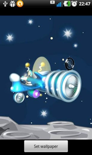 Spaceship Live Wallpaper截图1