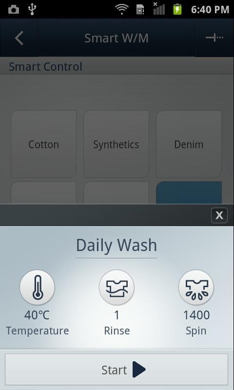 Samsung Smart Washer截图7