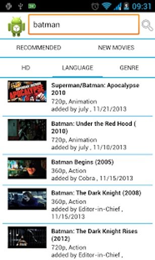 MovieTube HD: Watch Movies截图1