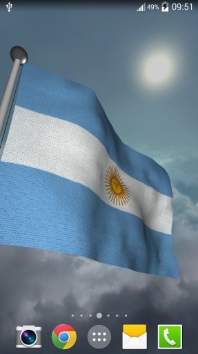 Argentina Flag - LWP截图1