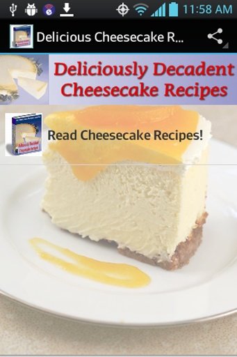 Delicious Cheesecake Recipes截图4