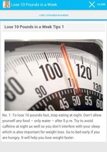Lose 10 Pounds in a Week截图7