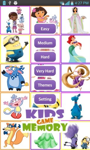 Matching Game for Kids: Cartoons截图4