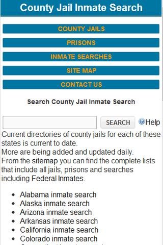 County Jail Inmate Search截图5