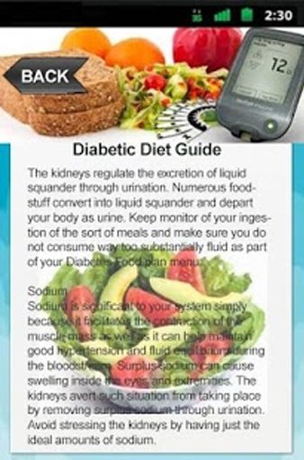 Diabetic Diet Guide截图2
