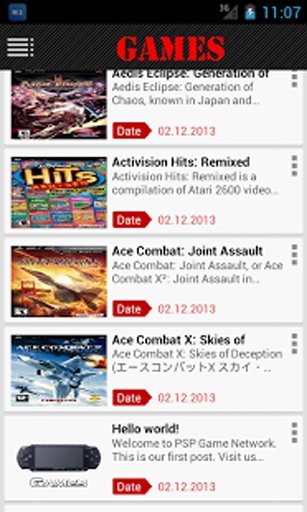 PSP Game List截图4