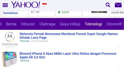 Yahoo Indonesia截图3