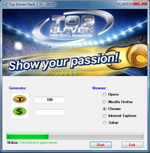 Cheats Top Eleven Footbal 2013截图4