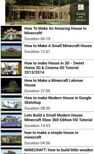 How To Make Houses In 2014截图2