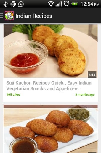 Indian Recipe food Videos Free截图2