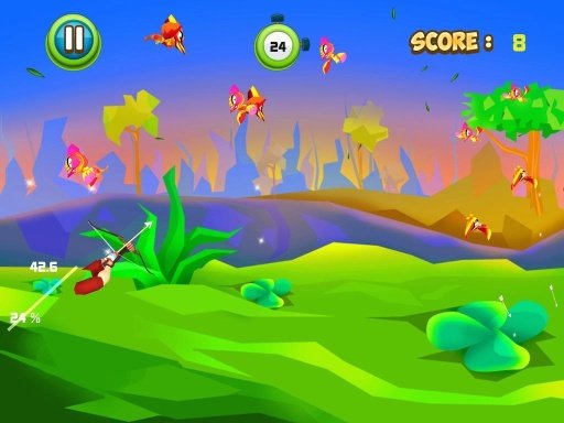 Bowman 3D Angry Bird Hunting截图2