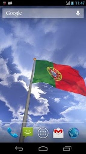 Real Portugal Flag Live Wall截图3