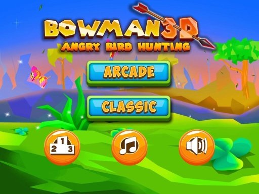 Bowman 3D Angry Bird Hunting截图3