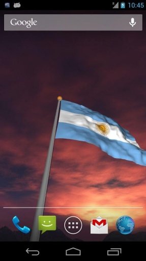 Real Argentina Flag Free截图2