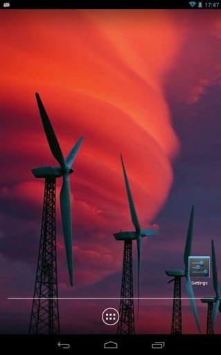 Red Windmill Live Wallpaper截图3