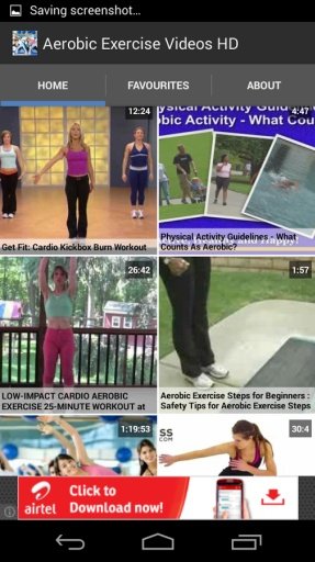 Aerobic Exercise Videos HD截图1