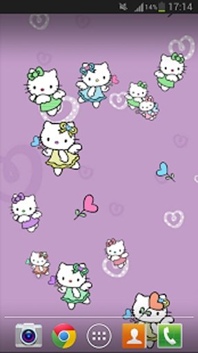 Hello Kitty Angel Live Wallpaper截图4