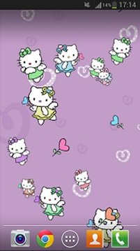 Hello Kitty Angel Live Wallpaper截图