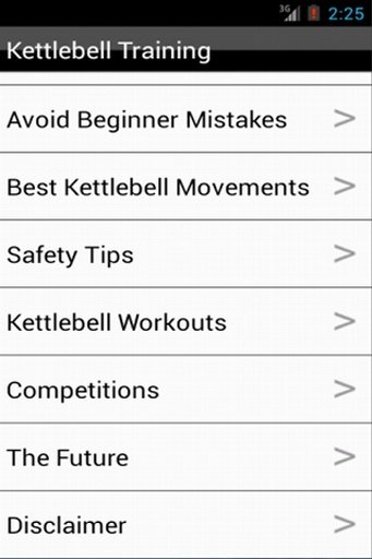 Kettlebell Training - Workout截图6