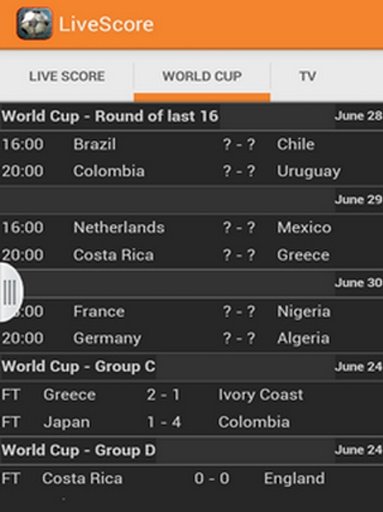 Live Score - Football截图1