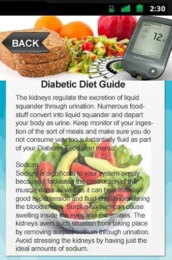 Diabetic Diet Guide截图3