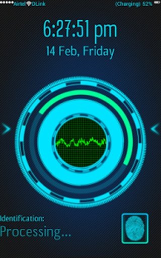 Voice FingerPrint Lock Screen截图1