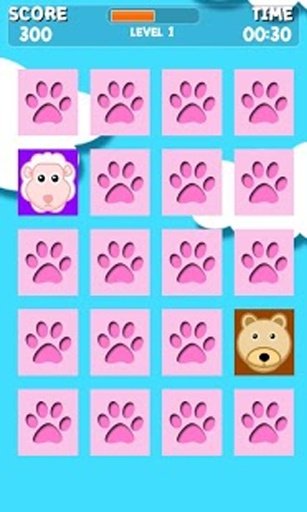 Memory Game for Kids : animals截图2