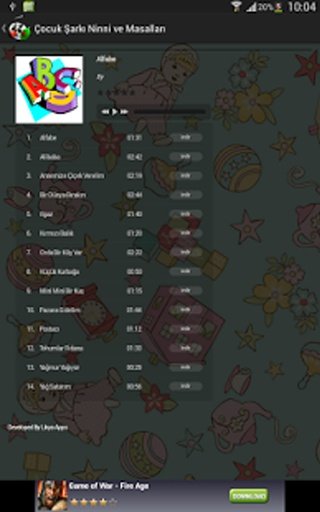 &Ccedil;ocuk Şarkı Ninni ve Masalları截图2