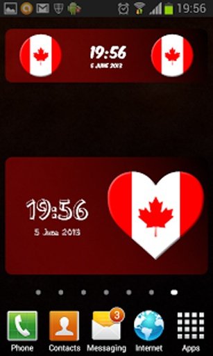 Canada Digital Clock截图6