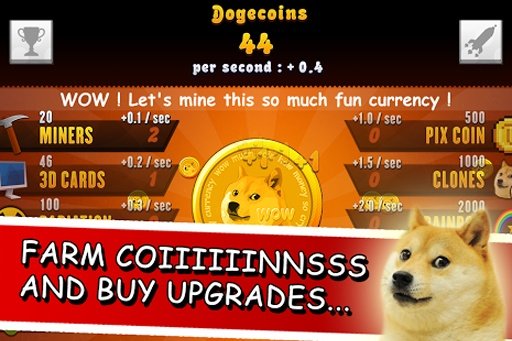 DogeCoin Clicker to the Moon截图3