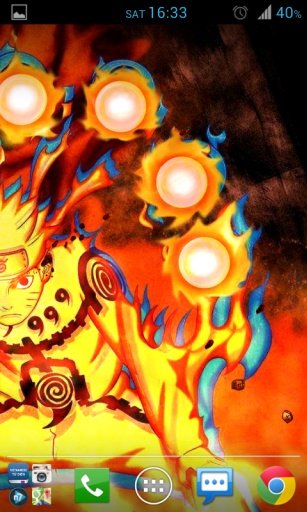 Naruto Kyuubi Mode Live Wallpaper截图4