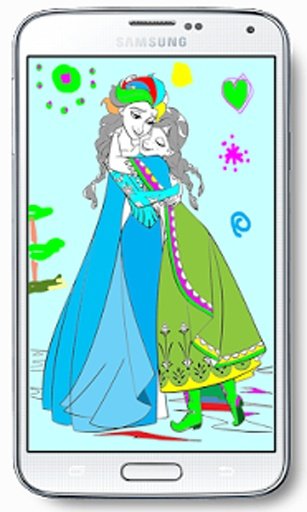 Coloring Frozen截图4