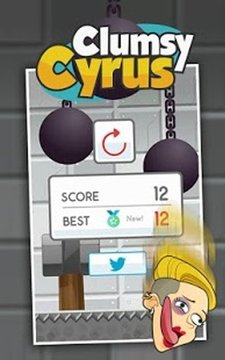 Clumsy Cyrus Wrecking Ball截图
