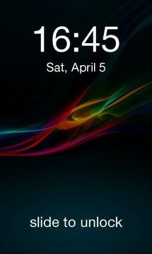 Xperia Lock Screen iOS style截图