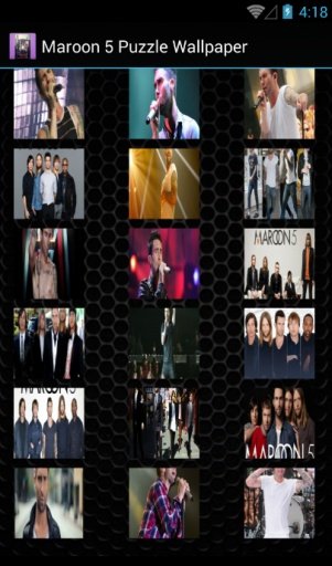 Maroon 5 Puzzle Wallpaper截图1