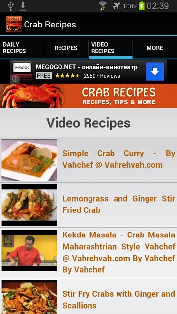 Crab Recipes截图3