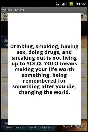 YOLO Quotes and Sayings截图1