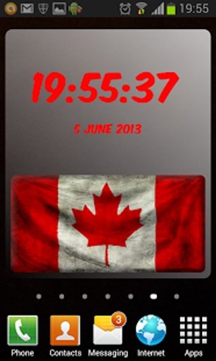 Canada Digital Clock截图7