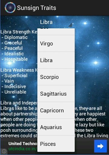 Astrology Horoscope Sunsign截图1